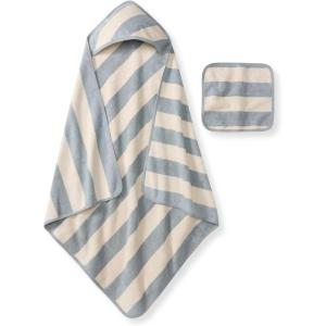 imageBurts Bees Baby Hooded Woven Terry Towels Organic Cotton Unisex Bath Essentials Soft Nursery Towel for Infants Toddlers KidsQuarry