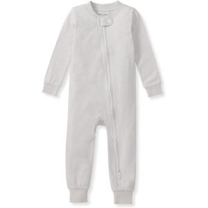 imageBurts Bees Baby unisexbaby Honeysoft Pajamas Footless Onepiece Zipup Pj Soft Organic Cotton ampamp Lyocell BlendFeather