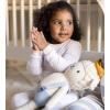 imageBurts Bees Baby Girls Pajamas 2Piece Long Sleeve Tee and Pants Organic Cotton PJ SetPink Golden Bee