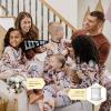 imageBurts Bees Baby and Family Matching Holiday Organic Cotton PajamasFootball