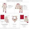 imageBurts Bees Baby and Family Matching Holiday Organic Cotton PajamasGuide My Sleigh