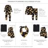 imageBurts Bees Baby and Family Matching Holiday Organic Cotton PajamasMidnight Pumpkins