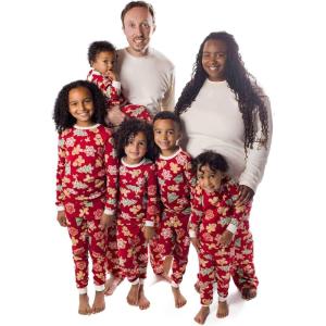 imageBurts Bees Baby and Family Matching Holiday Organic Cotton PajamasGingerbread Bake