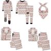 imageBurts Bees Baby and Family Matching Holiday Organic Cotton PajamasBold Fair Isle