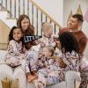 imageBurts Bees Baby and Family Matching Holiday Organic Cotton PajamasBrown
