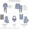 imageBurts Bees Baby and Family Matching Holiday Organic Cotton PajamasFrozen Plaid