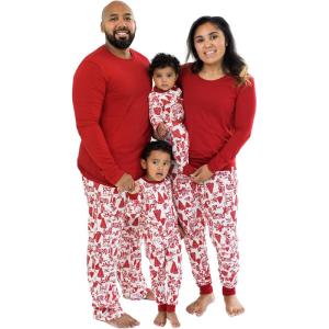 imageBurts Bees Baby and Family Matching Holiday Organic Cotton PajamasWoodland Winter