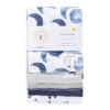 imageBurts Bees Baby Infant Burp Cloths 100 Organic Cotton Extra Absorbent Soft Fabric Drool Cloths 5Pack Newborn MustHave Essential Large Burping Cloths One Size 17 x 1175 InchesHello Moon