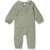 imageBurts Bees Baby babygirls Jumpsuit 100 Organic Cotton Onepiece Long Sleeve Quilted Outfit CoverallMarine Green