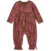 imageBurts Bees Baby babygirls Jumpsuit 100 Organic Cotton Onepiece Long Sleeve Quilted Outfit CoverallValley Flowers