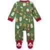 imageBurts Bees Baby Girls Organic Cotton Sleep and Play Footed PajamasHoliday Cookies