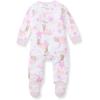 imageBurts Bees Baby Girls Organic Cotton Sleep and Play Footed PajamasStardust Bunnies