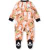 imageBurts Bees Baby Girls Organic Cotton Sleep and Play Footed PajamasStarry Ghost