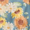 imageBurts Bees Baby Girls Organic Cotton Sleep and Play Footed PajamasSunflowers
