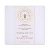 imageBurts Bees Baby  Changing Pad Cover 100 Organic Jersey Cotton Changing Pad Liner for Standard 16 x 32 Inch Changing MatsCloud White