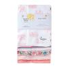 imageBurts Bees Baby Infant Burp Cloths 100 Organic Cotton Extra Absorbent Soft Fabric Drool Cloths 5Pack Newborn MustHave Essential Large Burping Cloths One Size 17 x 1175 Inches