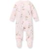 imageBurts Bees Baby Girls Organic Cotton Sleep and Play Footed PajamasKarate Creatures