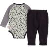 imageBurts Bees Baby Unisex Bodysuit and Pant Set 100 Organic CottonGrowing Pines