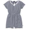 imageBurts Bees Baby Baby Girls Romper 100 Organic Cotton Onepiece Shortall and Layette Set Girl OutfitClassic Stripe