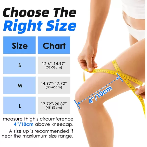 ihuan Upgrade 6 Adjustable Straps Knee Brace, Fast Injury Recovery, with Side Stabilizer &amp; Patella Gel Pads - Maximum Knee Pain Support Women, Men