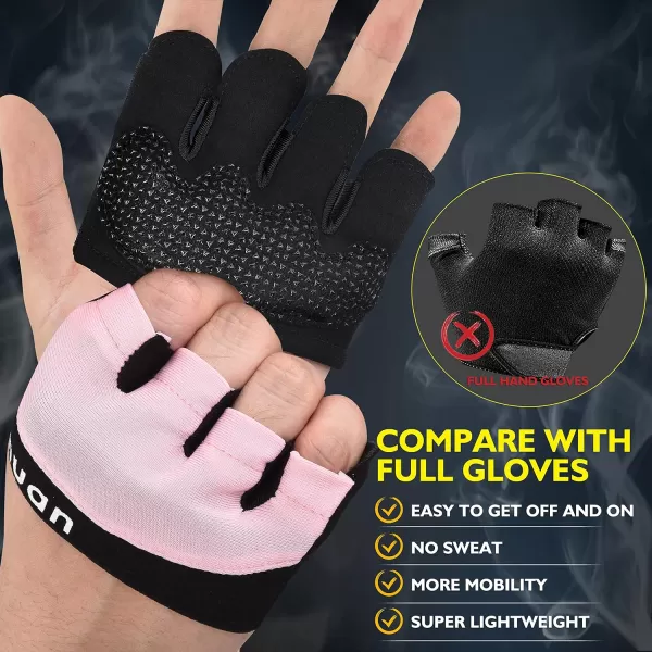 ihuan New Weight Lifting Gym Workout Gloves Men &amp; Women, Partial Glove Just for The Calluses Spots, Great for Weightlifting, Exercise, Training, Fitness