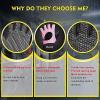 imageihuan Breathable Weight Lifting Gloves Fingerless Workout Gym Wrist Support  Enhance Palm Protection  Extra Grip for Fitness Training  Rowing  Pullupspink