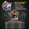 imageihuan Breathable Weight Lifting Gloves Fingerless Workout Gym Wrist Support  Enhance Palm Protection  Extra Grip for Fitness Training  Rowing  Pullupspink