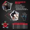 imageihuan Huan Lightweight Breathable Workout Gloves Partition Palm Protection Gym  Enhance Grip Weight Lifting for Exercise  Fitness  Cycling Men ampamp Womenblack