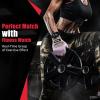 imageihuan Huan Lightweight Breathable Workout Gloves Partition Palm Protection Gym  Enhance Grip Weight Lifting for Exercise  Fitness  Cycling Men ampamp Womenpink