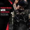 imageihuan Huan Lightweight Breathable Workout Gloves Partition Palm Protection Gym  Enhance Grip Weight Lifting for Exercise  Fitness  Cycling Men ampamp Womenblack