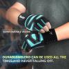 imageihuan Ventilated Weight Lifting Gym Workout Gloves with Wrist Wrap Support for Men ampamp Women Full Palm Protection for Weightlifting Training Fitness Hanging Pull upsGreen