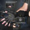 imageihuan Ventilated Weight Lifting Gym Workout Gloves with Wrist Wrap Support for Men ampamp Women Full Palm Protection for Weightlifting Training Fitness Hanging Pull upsBlack