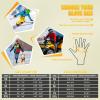 imageihuan Winter Gloves Women Men Waterproof  Cold Weather Ski Warm Thermal Snow Touch Screen Fingers Driving Hiking Motorcycle Cycling InsulatedBlack