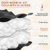 imageihuan Winter Ski Snowboard Gloves Men Women  Cold Weather Gloves Touchscreen Fingers Waterproof Snow Snowboarding Gloves