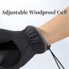 imageihuan Winter Waterproof Ski Gloves Men Women Snow Warm Cycling Cold Weather Driving Biking RunningGrey