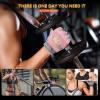 imageihuan New Breathable Workout Gloves for Women ampamp Men  No More Sweaty ampamp Full Palm Protection Gym Exercise Cycling Fitness Weightlifting Pullups Deadlifting RowingPink