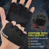 imageihuan New Weight Lifting Gym Workout Gloves Men ampamp Women Great for Weightlifting Exercise Training FitnessBlack