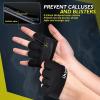 imageihuan New Weight Lifting Gym Workout Gloves Men ampamp Women Great for Weightlifting Exercise Training FitnessBlack
