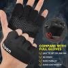 imageihuan New Weight Lifting Gym Workout Gloves Men ampamp Women Great for Weightlifting Exercise Training FitnessBlack