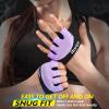 imageihuan New Weight Lifting Gym Workout Gloves Men ampamp Women Great for Weightlifting Exercise Training FitnessLight Purple