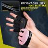 imageihuan New Weight Lifting Gym Workout Gloves Men ampamp Women Great for Weightlifting Exercise Training FitnessPink