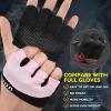 imageihuan New Weight Lifting Gym Workout Gloves Men ampamp Women Great for Weightlifting Exercise Training FitnessPink