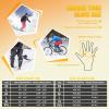 imageihuan Winter Gloves for Men Women  Cold Weather for Running Cycling Waterproof Snow Warm Thermal Touchscreen FingerLight Gray