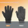 imageihuan Winter Gloves for Men Women Waterproof Running Cycling for Cold Weather Thermal Warm Windproof Material and Touch Screen Finger for Skiing Snow Driving SnowboardingBlack