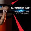 imageihuan Wrist Straps for Weight Lifting  Lifting Straps for Weightlifting  Gym Wrist Wraps with Extra Hand Grips Support for Strength Training  Bodybuilding  DeadliftingPink