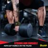 imageihuan Wrist Straps for Weight Lifting  Lifting Straps for Weightlifting  Gym Wrist Wraps with Extra Hand Grips Support for Strength Training  Bodybuilding  DeadliftingGreen