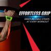 imageihuan Wrist Straps for Weight Lifting  Lifting Straps for Weightlifting  Gym Wrist Wraps with Extra Hand Grips Support for Strength Training  Bodybuilding  DeadliftingSpring Green