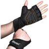 imageihuan sports glovesNeoprene Padded Weight Lifting Gloves for Men and Women Breathable Weight Lifting GlovesExtra Grip Full Palm Protection and Wrist Support for FitnessBlack