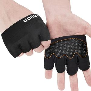 imageihuan New Weight Lifting Gym Workout Gloves Men ampamp Women Great for Weightlifting Exercise Training FitnessBlack