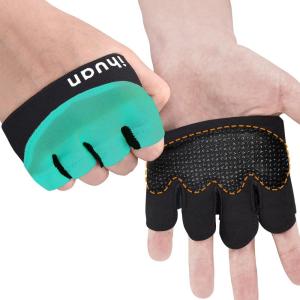 imageihuan New Weight Lifting Gym Workout Gloves Men ampamp Women Great for Weightlifting Exercise Training FitnessLight Green